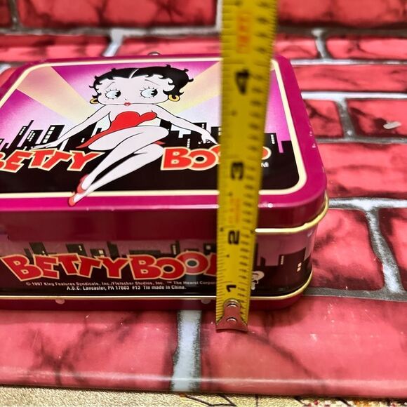 Betty Boop vintage 1997 Mini lunch tin box - Picture 3 of 8